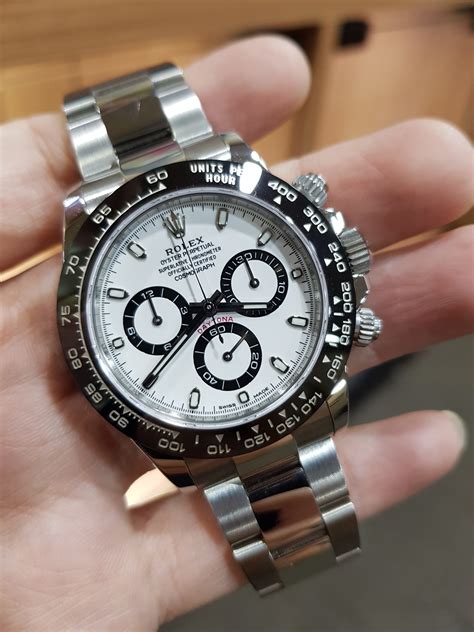 rolex panda daytona price|rolex daytona panda for sale.